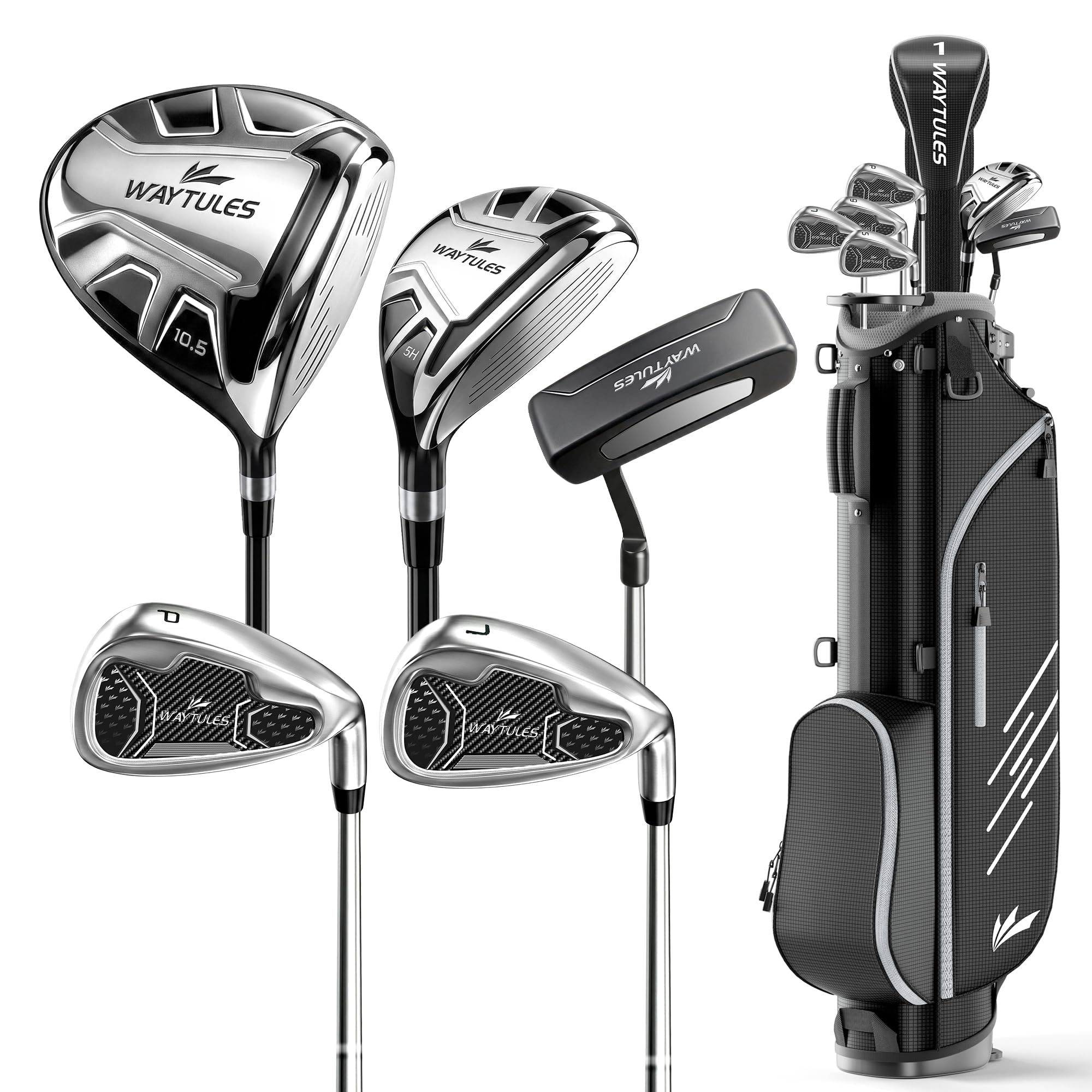 Amazon.com : 6-Piece Complete Golf Club Set for Men – Adult Golf